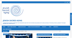 Desktop Screenshot of jewishsacredaging.com